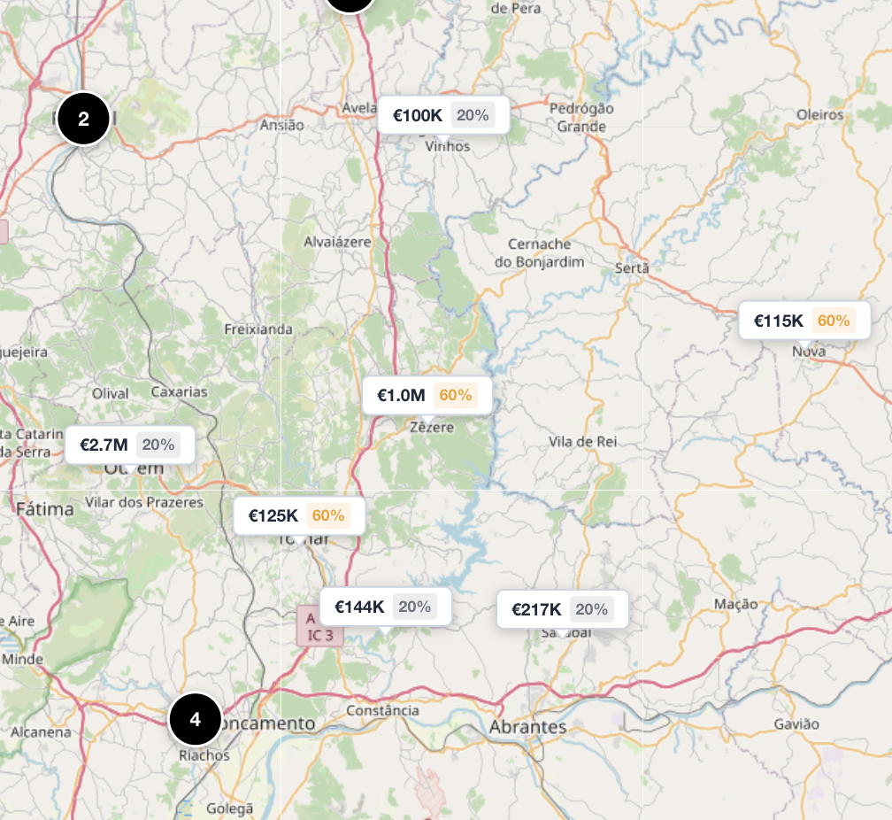 Encontre oportunidades próximas